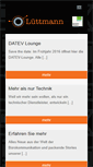 Mobile Screenshot of luettmann-buerokommunikation.de